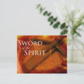 Sword van de Geest Briefkaart (Staand voorkant)