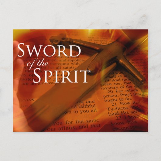 Sword van de Geest Briefkaart (Voorkant)
