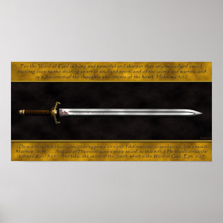 Sword van de Geest Poster