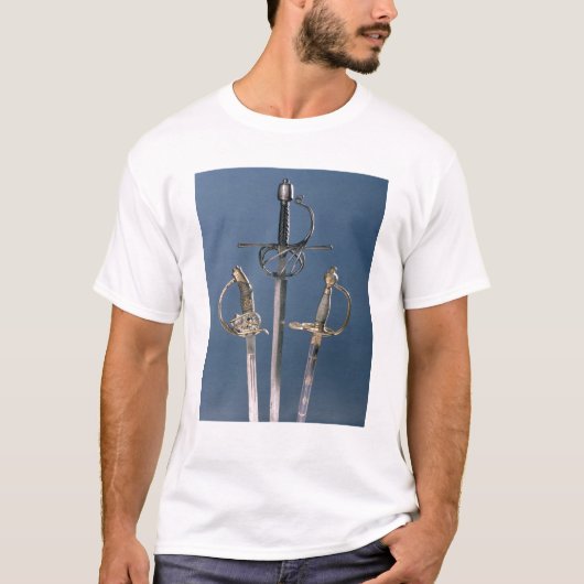 Sword van de infanterieofficier t-shirt (Voorkant)