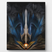 Sword van lichte fractale kunst fotoplaat (Voorkant)