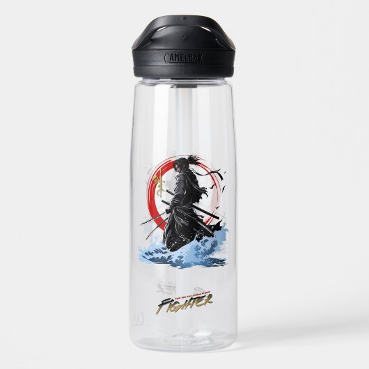 Swordfighter | 25oz waterfles (Achterkant)