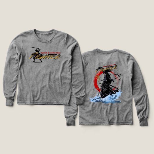 Swordfighter | Kids Long Sleeve (Voorkant /achterkant)