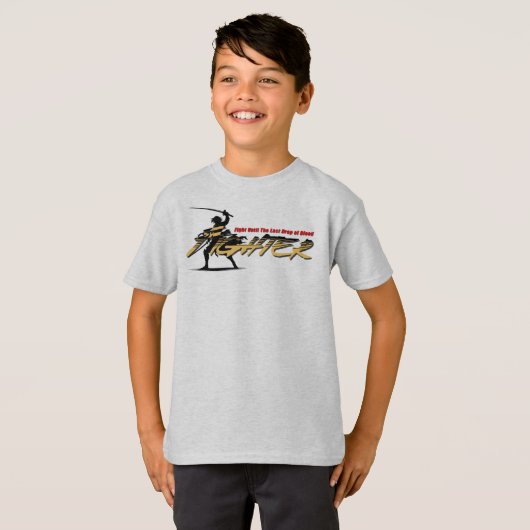 Swordfighter | Kids T-shirt (Voorkant volledig)