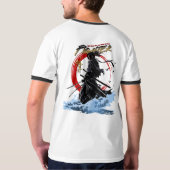 Swordfighter | Men's Ringer T-shirt (Achterkant)