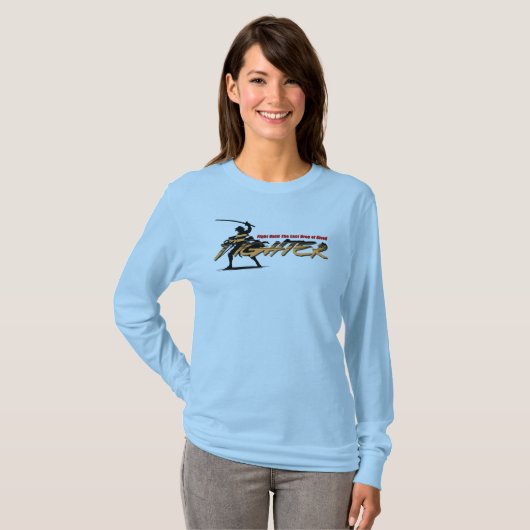 Swordfighter | Women's Long Sleeve T-shirt (Voorkant volledig)