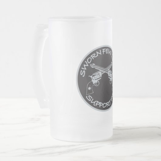 SWORN FEW LEMC SUPPORT BEER MOK (Voorkant links)