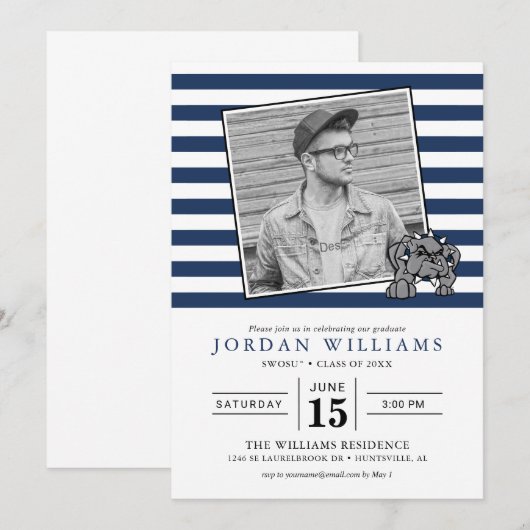 SWOSU Afstuderen Aankondiging (Voorkant / Achterkant)