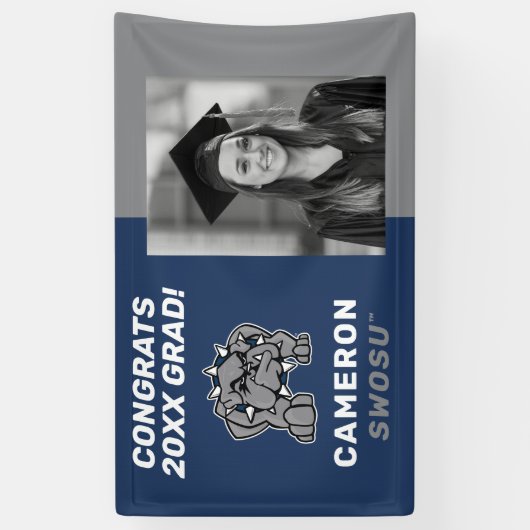 SWOSU Afstuderen Spandoek (Verticaal)