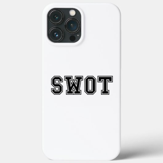 SWOT Case-Mate iPhone CASE (Achterkant)