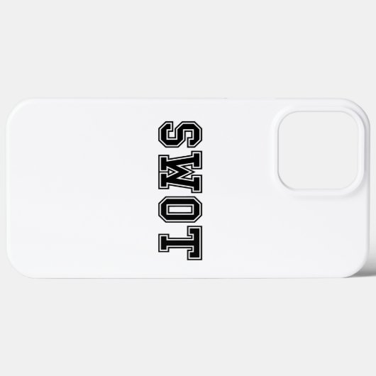 SWOT Case-Mate iPhone CASE (Achterkant (horizontaal))