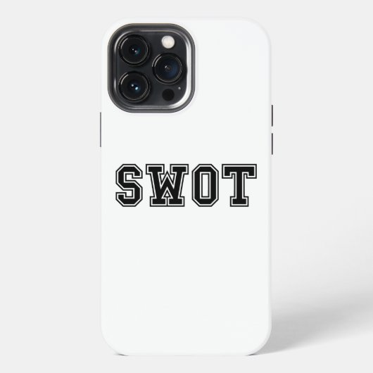 SWOT iPhone HOESJE (Achterkant)