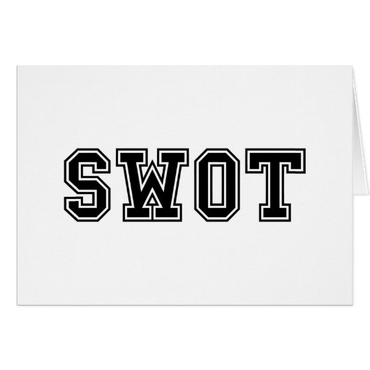 SWOT KAART (Voorkant Horizontaal)