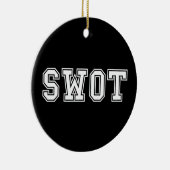 SWOT KERAMISCH ORNAMENT (Rechts)