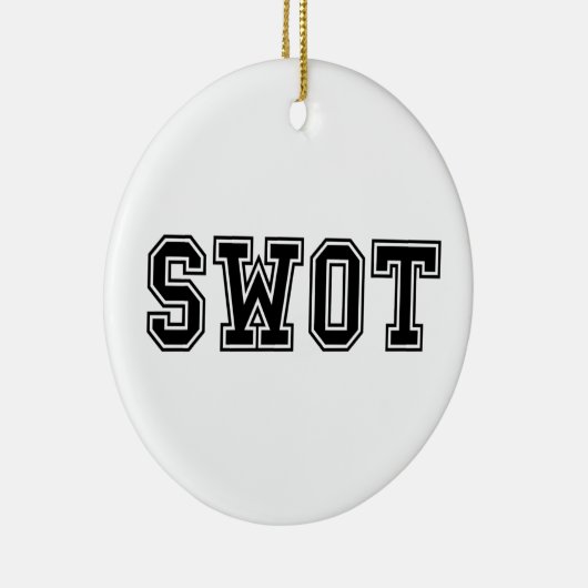 SWOT KERAMISCH ORNAMENT (Rechts)