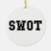 SWOT KERAMISCH ORNAMENT (Voorkant)
