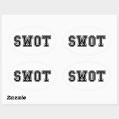 SWOT OVALE STICKER (Vel)