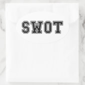 SWOT OVALE STICKER (Tas)