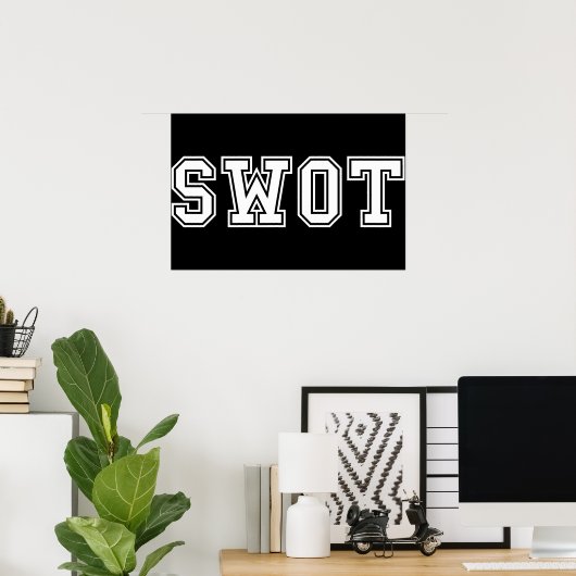 SWOT POSTER (Thuiskantoor)