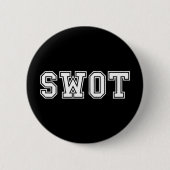 SWOT RONDE BUTTON 5,7 CM (Voorkant)
