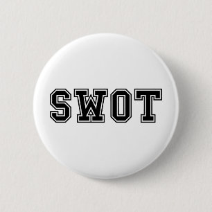 SWOT RONDE BUTTON 5,7 CM