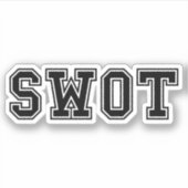 SWOT STICKER (Voorkant)
