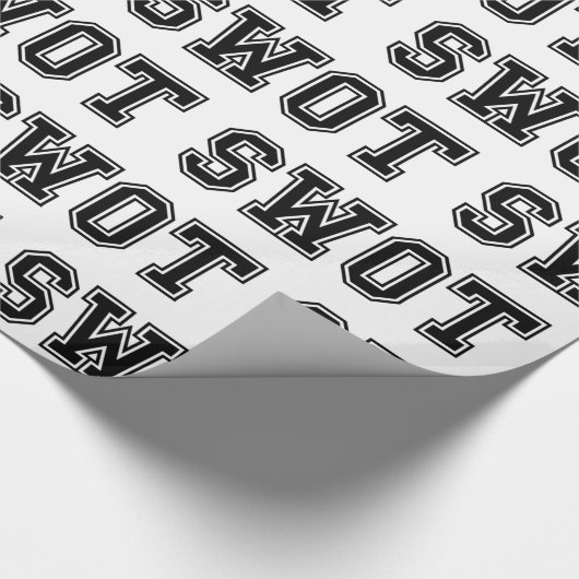 SWOT WRAPPING PAPIER (Hoek)