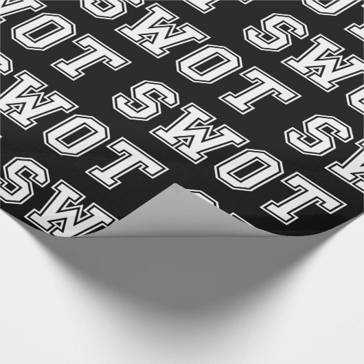 SWOT WRAPPING PAPIER (Hoek)