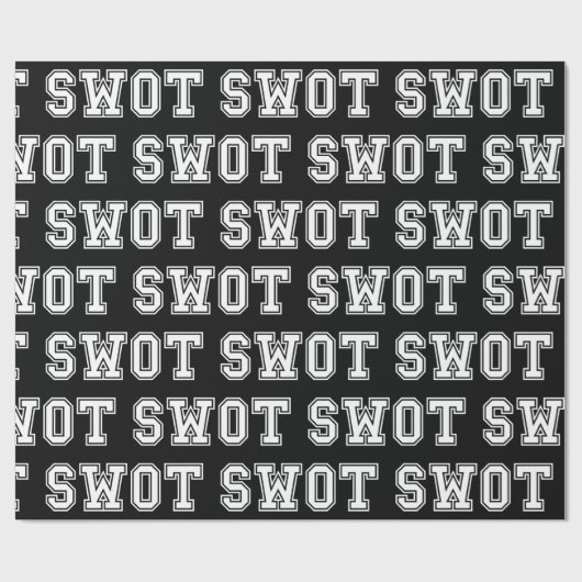 SWOT WRAPPING PAPIER (Vlak)