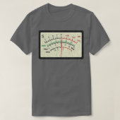 SWR Meter Amateur Ham Radio Noodnood T-shirt (Design voorkant)