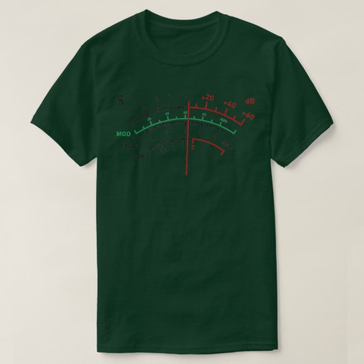 SWR-meter Amateur Ham Radio TShirt (Design voorkant)