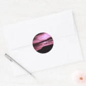 SWRoseMesaSunset Ronde Sticker (Envelop)
