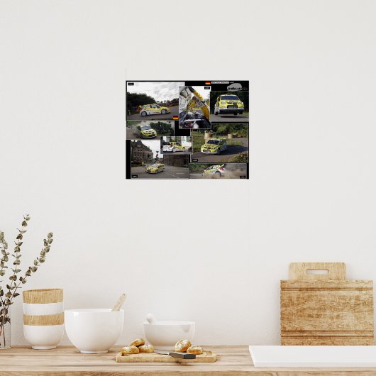 SX4 Rally Germany 2008 Poster (Keuken)