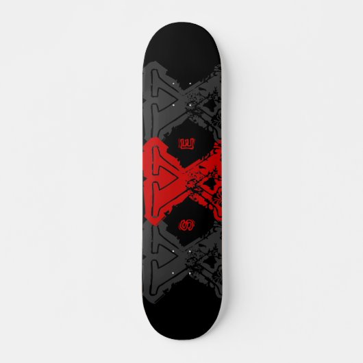 sXe strakke rand skateboard (Voorkant)