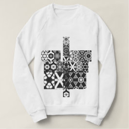 Sxisma Mode Raglan sweatshirt voor vrouwen