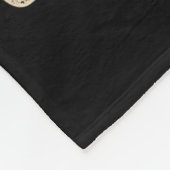 Sy Black Queen Afro-Amerikaanse dames Fleece Deken (Hoek)