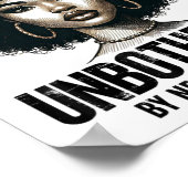 Sy Black Queen Afro-Amerikaanse dames Poster (Hoek)