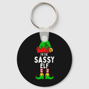 Sy Elf bijpassende gezinskerst Sleutelhanger
