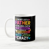 Sy Father Funny Quote Dad Humor Men Women  Koffiemok (Links)