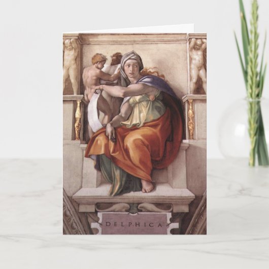 Sybil Van Delphi Kaart (Voorkant)