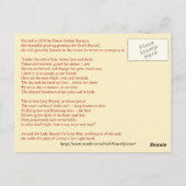 Sybilla Palmifella (De schoonheid van de sol) Briefkaart (Achterkant)