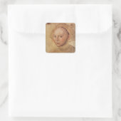Sybille of Cleves Vierkante Sticker (Tas)