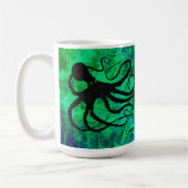 Sybille's Octopus - 15 oz. Mok (Links)