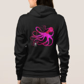 Sybille's Octopus -  hoodie voor vrouwen (Achterkant)