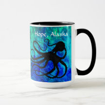 Sybille's Octopus, Hope, 15 oz. Combinatie-Mok