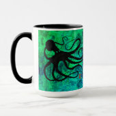 Sybille's Octopus, Hope, 15 oz. Combinatie-Mok Mok (Links)