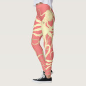 Sybille's Octopus op uw kleur - Leggings (Links)