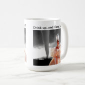 Sybil's 'Drink omhoog'...en de "Keep Calm"-Mok. Koffiemok (Voorkant rechts)