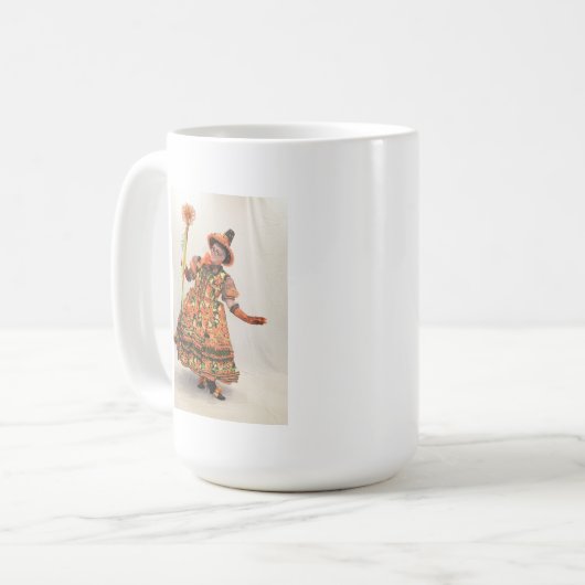 Sybil's "Trick or treat!" mok (Voorkant links)