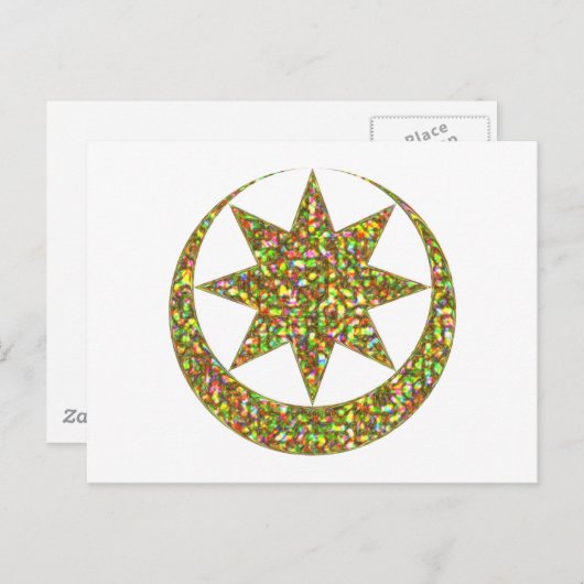 Sybol Astarte Ishtar Briefkaart (Voorkant / Achterkant)